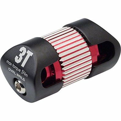 3T Endkappen "Oval" Aluminium Ovale Endkappen zum Paar, inkl. Di