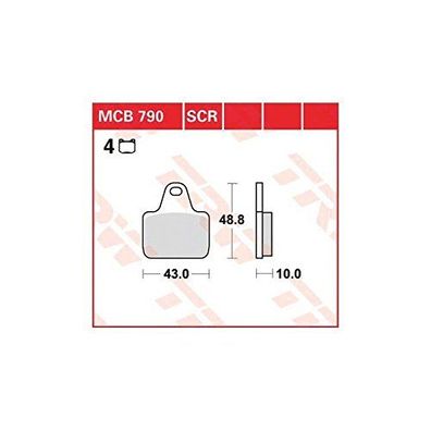TRW Bremsscheibe "MST272RAC" starr, mit ABE