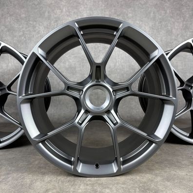 Porsche 992 GT3 Felgen 20/21" Touring Original Darksilver 992044680CB ZV TOP
