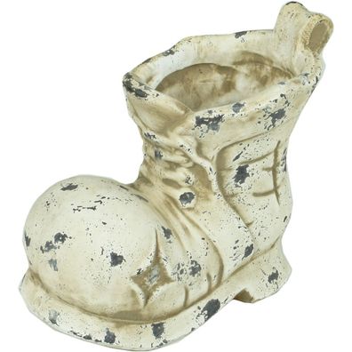 Gartenfigur SCHUH aus Keramik