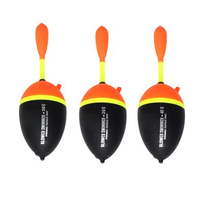 3 Hecht Posen Set Schleppposen Schwimmer zum Abspannen 20 - 40 g