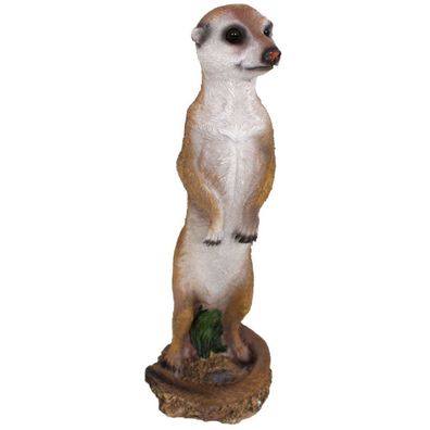 Erdmännchen LUIGI groß Polyresin wetterfest