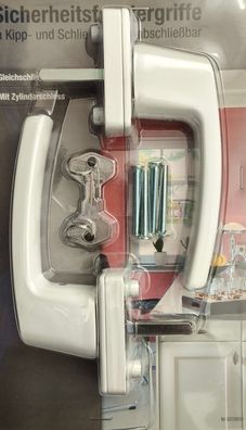 Sicherheitsfenstergriffe in Kipp- und Schließstellung abschließbar Fenstergriffe