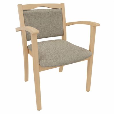 Seniorenstuhl Alexander mit Armlehnen - Sitzhöhe 52cm - SG018-0082N