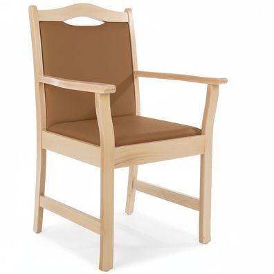 Pflegestuhl Manuel mit Armlehnen - SG031-0004N