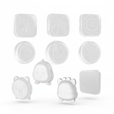 10 Stück Türstopper Wand Türpuffer Transparent Selbstklebend Silikon