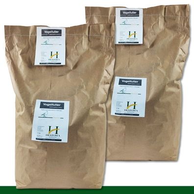2 x 10 kg Premium Vogelfutter Ergänzungsfuttermittel für Wildvögel Streufutter
