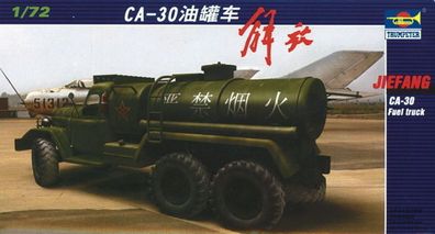 Trumpeter 1:72 1104 Chinesischer Tank-LKW Jiefang CA-30 - NEU