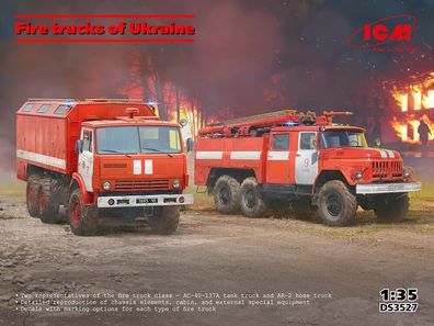 ICM 1:35 DS3527 Fire trucks of Ukraine - NEU