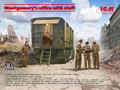 ICM 1:35 35604 Montgomery's office with staff - NEU