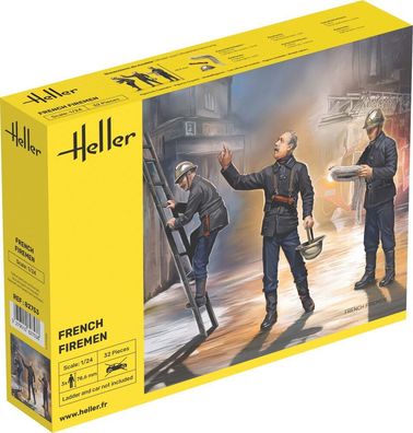 Heller 1:24 82753 French Firemen - NEU