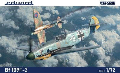 Eduard Plastic Kits 1:48 7474 Bf 109F-2 EDUARD-WEEKEND - NEU