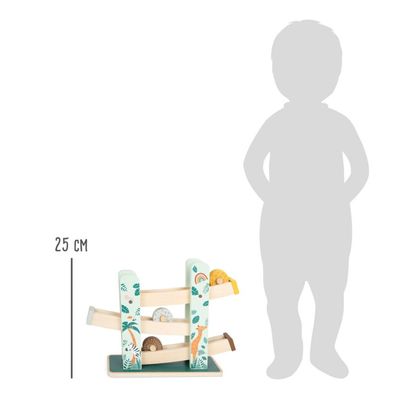 small foot Kugelbahn "Safari" aus Holz, rasanter Spaß