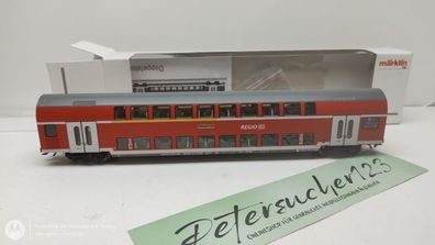 Märklin H0 AC 43567 Doppelstockwagen 1./2. Kl. / DABza756 / NEM / DB / OVP