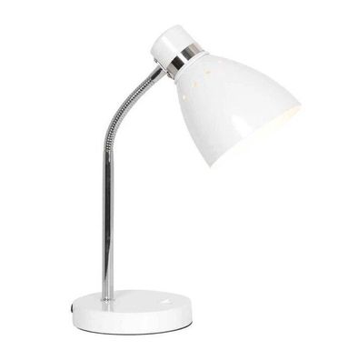 Steinhauer Spring 3391W Weiß Tischlampe