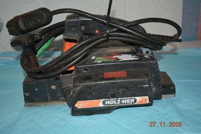 Elektrohobel HolzHer 2321 Elektro-Hobel Tischlerei Zimmerei Holzbau (25) DK