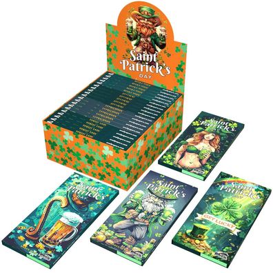 Snail ST. Patrick´s DAY 20 Hefte mit 32 Papers + 32 Tips Tray & Magnetverschluss