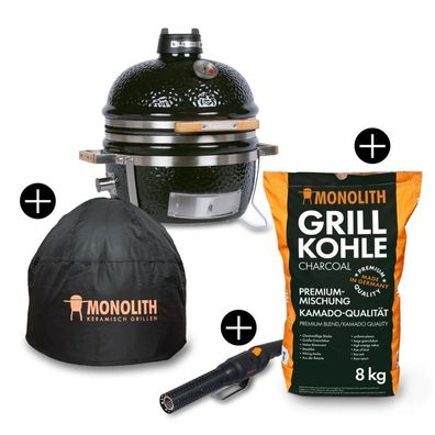 Monolith Starterset ICON Keramikgrill mit Gestell inkl. Zubehör-Starterpaket 102000