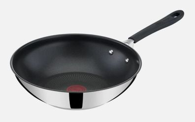 Tefal Jamie Oliver Quick & Easy E3031944 Induktions-Wok, delstahl, Ø 28 cm