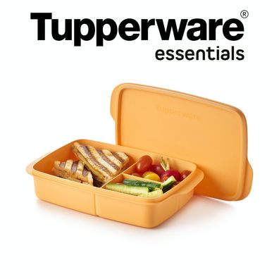 Tupperware Eco+ Pausen-Box Orange Clevere Pause 1L