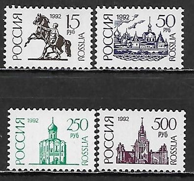 Russland postfrisch Michel-Nummer 2778-281I