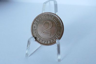Deutsches Reich 2 Rentenpfennig 1924 J ( 154)