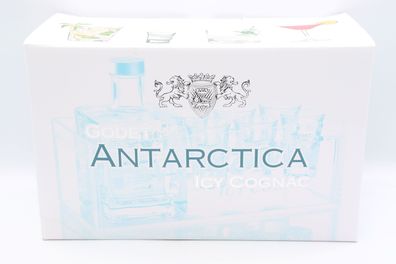 Cognac Godet Antarctica 0,5 ltr. Spiritueux 99% Cognac, 1% Brandy