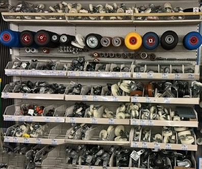 BS Rollen sortiert Palette