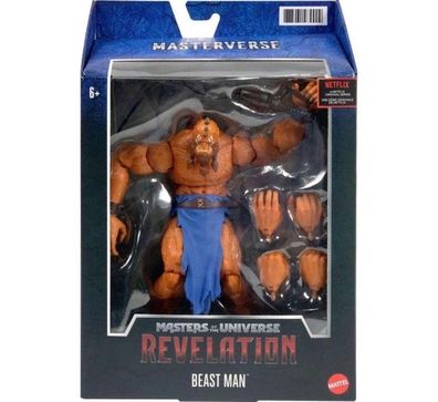 Masters of the Universe Revelation Beast Man Actionfigur MOTU Netflix NEU & OVP