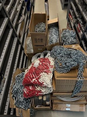 Ketten Drahtseil verzinkt Kunststoff Palette 117