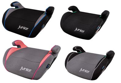 Kindersitzerhöhung Max 301 HDPE nach ECE R129 - Farbe: schwarz-grau