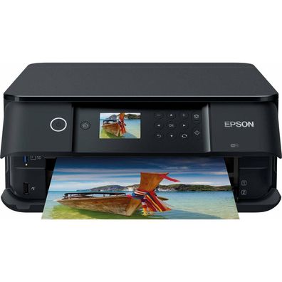 EPSON Expression Premium XP-6100 3 in 1 Tintenstrahl-Multifunktionsdrucker schwarz