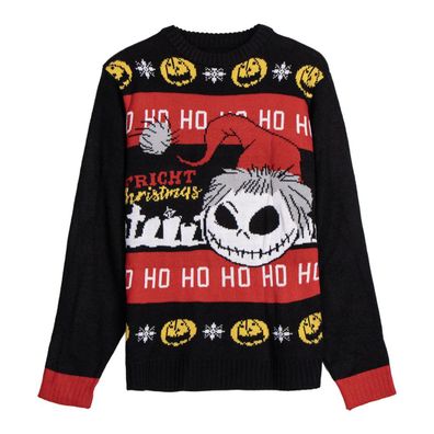 Nightmare Before Christmas Weihnachtspullover – Strick Sweater 100 % Acryl