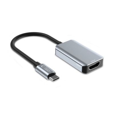 Tech-Protect UltraBoost USB-C (Stecker) / HDMI (Buchse) 4K 60 Hz Adapter – Schwarz