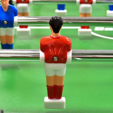 Bandito - Kickerfigur Hobby rot für 13 mm Kickerstangen (11 St.)