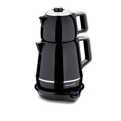 Korkmaz Demiks Elektrischer Teekocher mit Warmhaltefunktion & rutschfeste Griffe