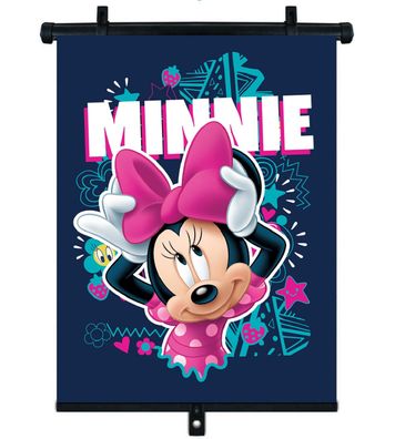 Disney Minnie Mouse Rückziehbarer Auto-Sonnenschutz, einfach zu installieren