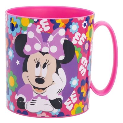 Disney Minnie Mouse Becher Mikrowellengeeigneter Kunststoffbecher 390?ml – Motivbe