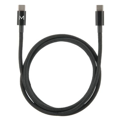 Mobilis Cable USB C / / USB C - 1m - 100W - Black