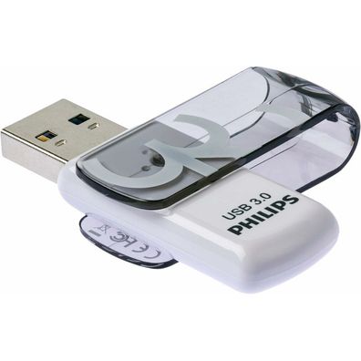 Philips USB-Stick Vivid 3.0 grau, weiß 32 GB
