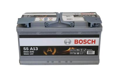 Autobatterie Bosch S5 A13 Start-Stop AGM Autobatterie 12V 95Ah 0092S5A130