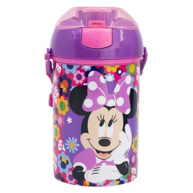 Disney Minnie Kinderflasche 450?ml Wasserflasche für Schule & Freizeit