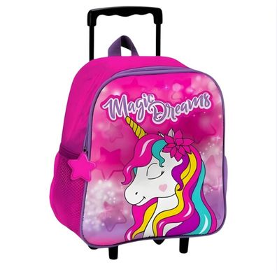 Unicorn Trolley-Rucksack Schultasche und Reisetasche in einem