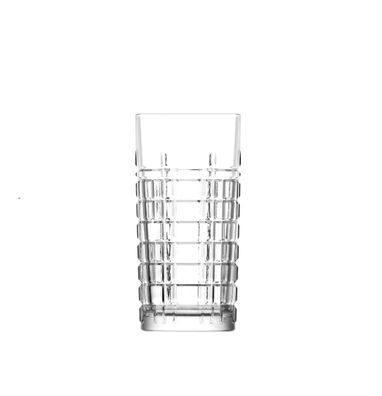 LAV Brit Gläser-Set 356 ml - Longdrinkgläser 3er Set, modern & vielseitig