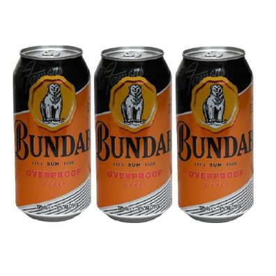 Bundaberg Overproof Rum & Cola Can 6.0 % vol. 3x375 ml