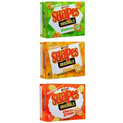 Arnott's Shapes "Aussie Classics" Set 3x175 g