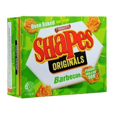Arnott's Shapes Barbecue Cracker 175 g