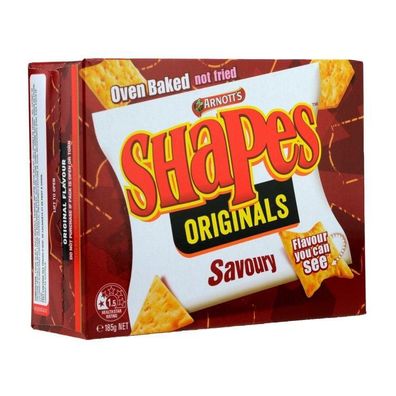 Arnott's Shapes Savoury Cracker 185 g