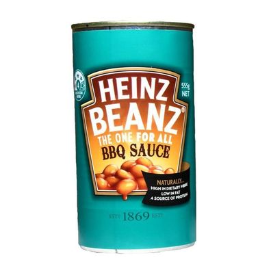 Heinz Baked Beans BBQ Sauce 555 g