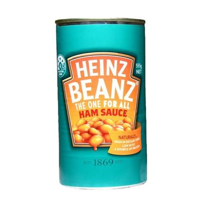 Heinz Baked Beans Ham Sauce 555 g